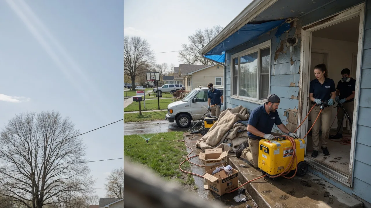 Basement Flood Cleanup in White, PA near me